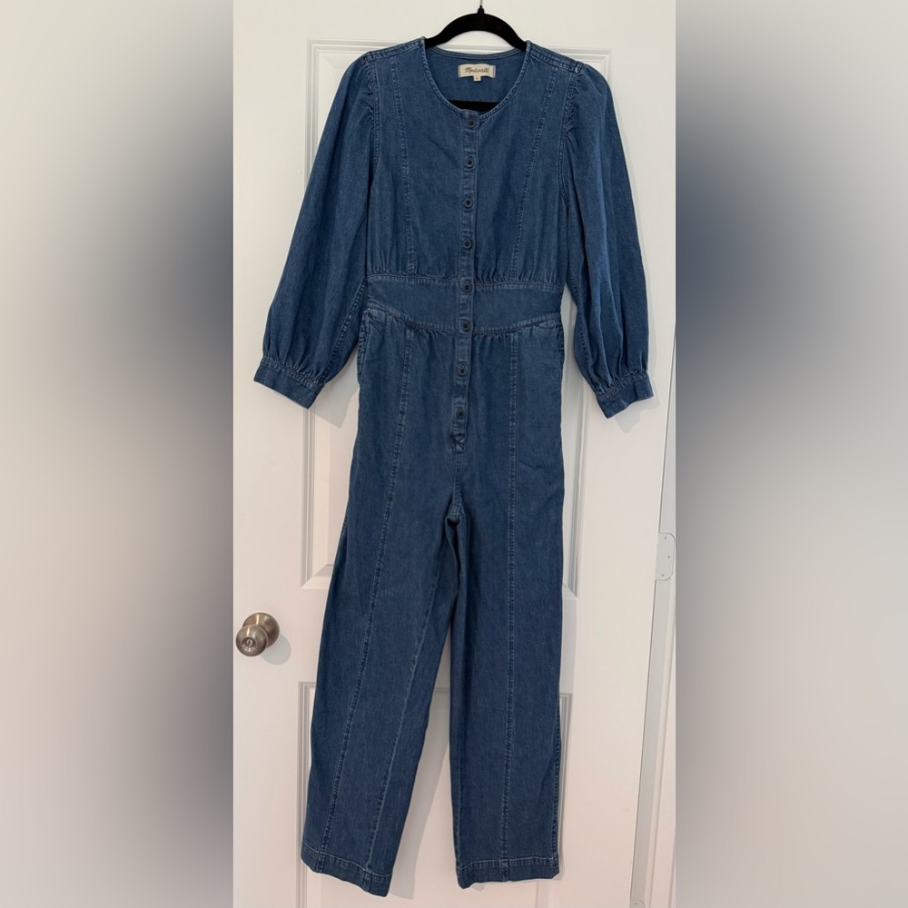 Madewell Blue Women's Jeans Overalls - Picture 5 of 13